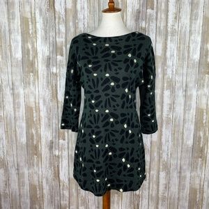 Anthro Field Flower Sarina Tunic Sweater Sz XS